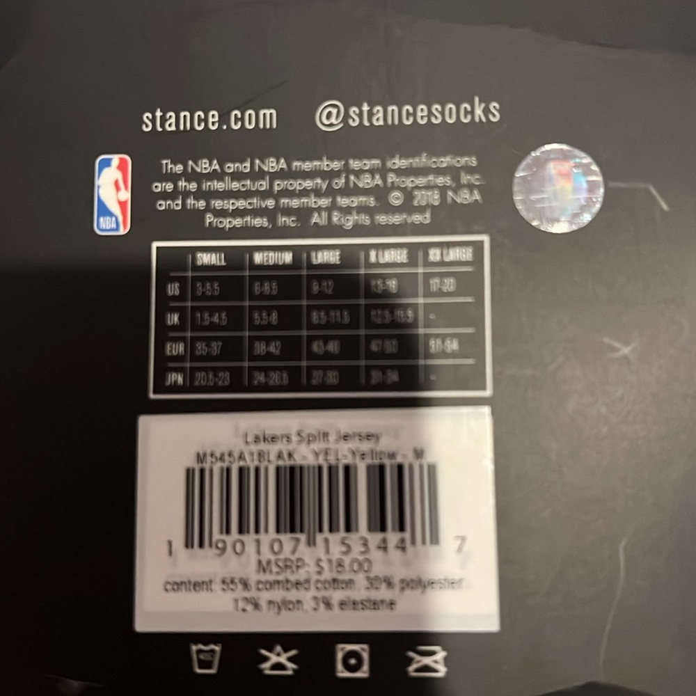 Stance Lakers - Picture 2 of 2